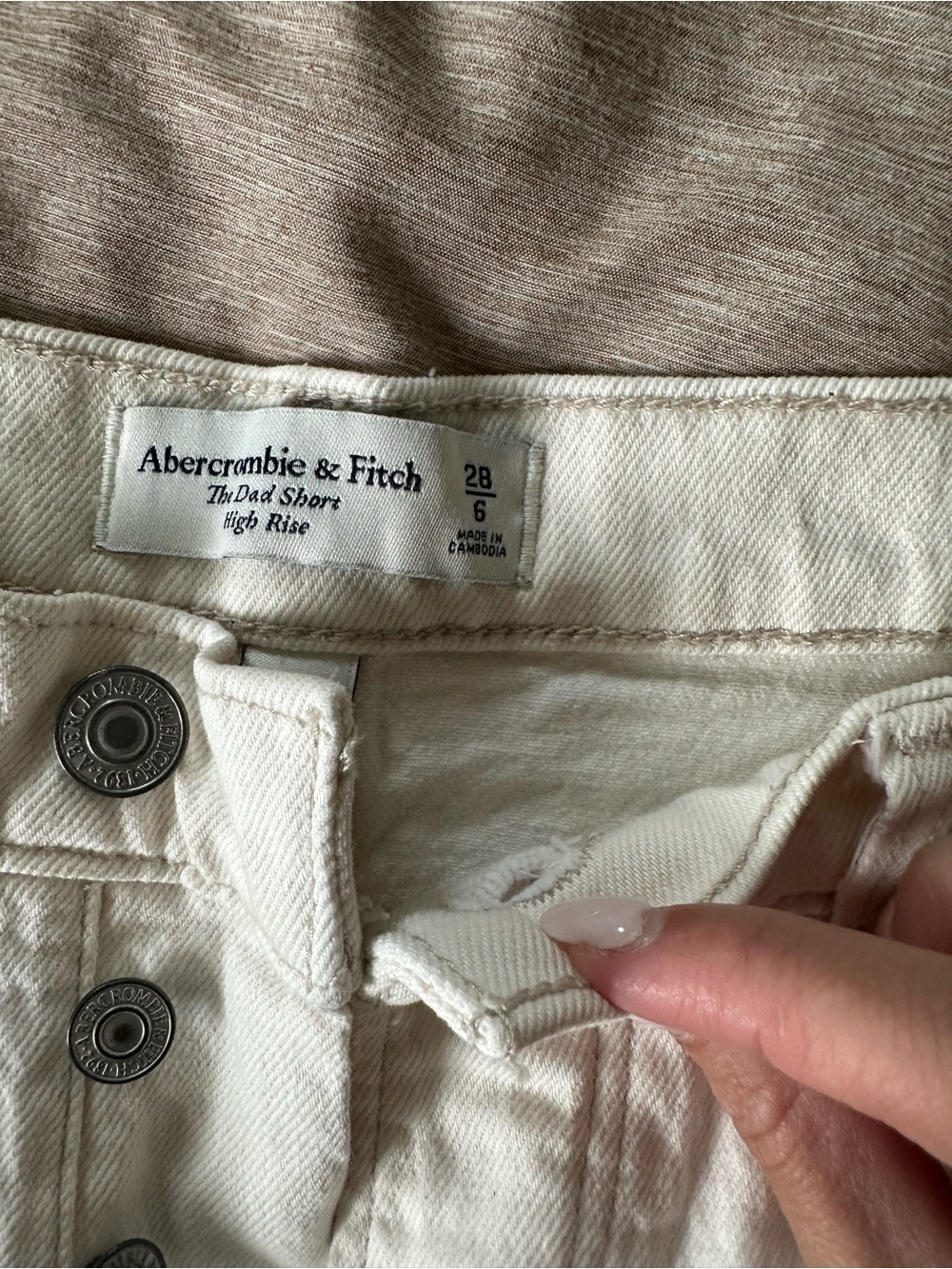 Abercrombie Curve Love denim shorts - Picture 7 of 12